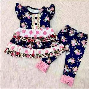 Boutique outfit toddler girl